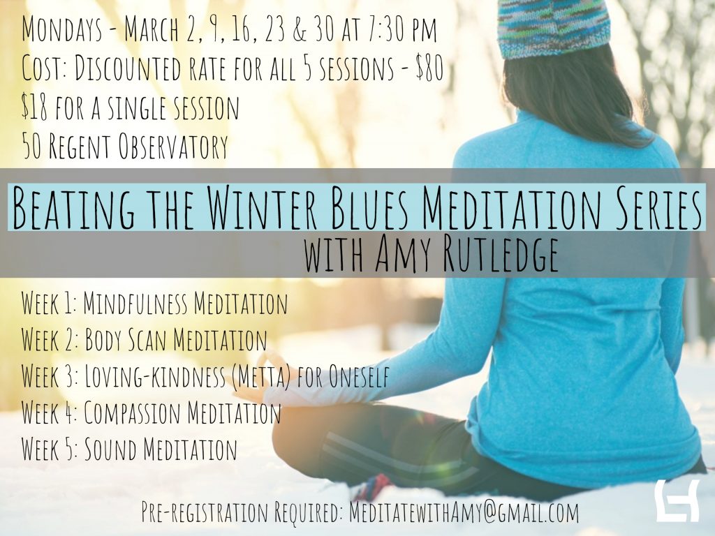Beating the Winter Blues Meditation Series - 333 Grand Street